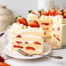 Strawberry Shortcake Slice